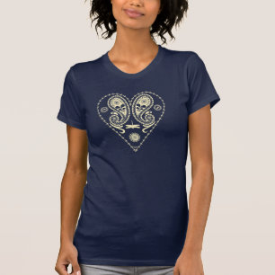 T-shirt Coeur de Paisley