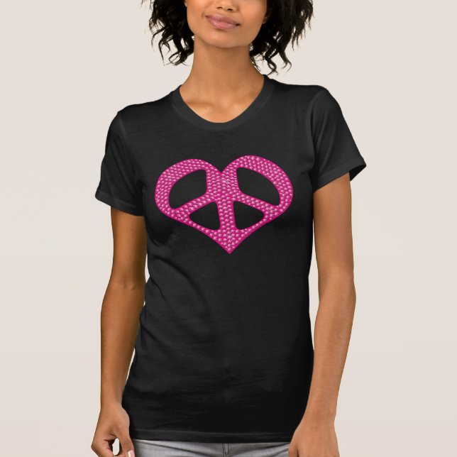 T-shirt Coeur de paix (Devant)