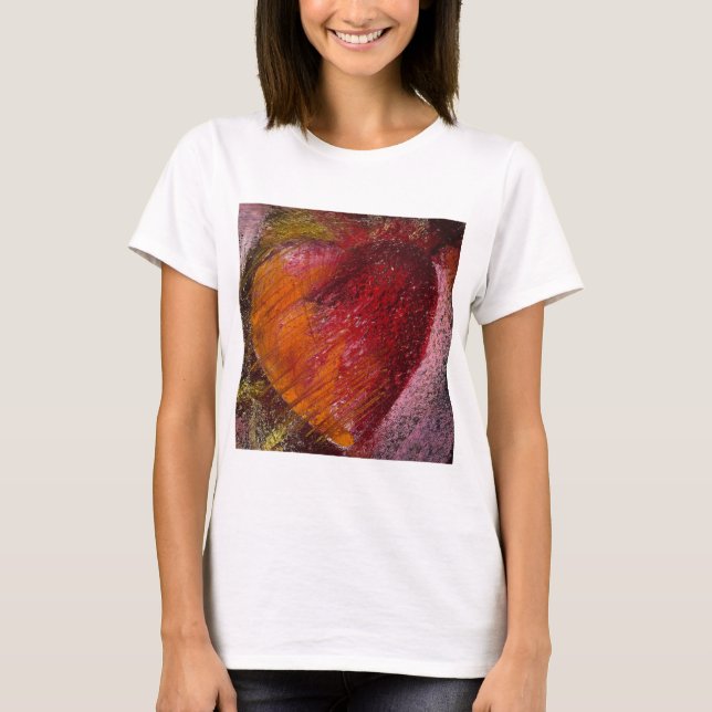 T-shirt Coeur de passion (Devant)