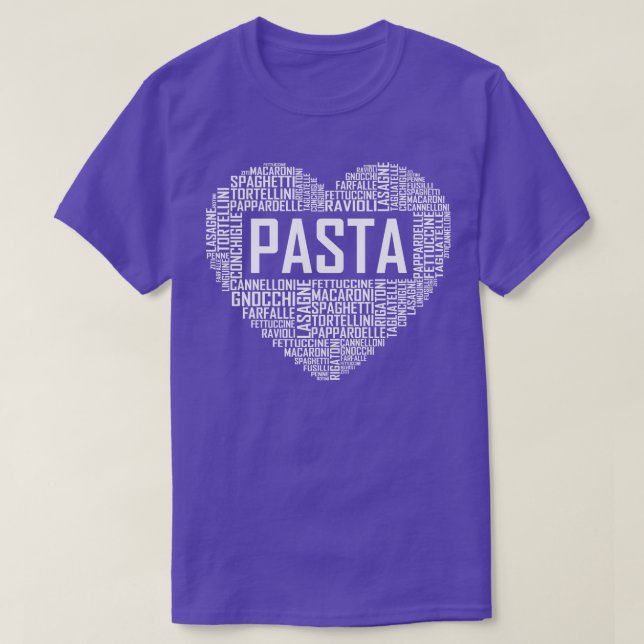 T-shirt Coeur de pâtes 1 (Design devant)