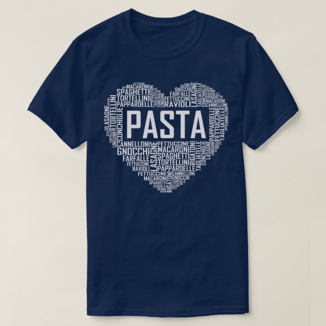 T-shirt Coeur de pâtes 1 (Design devant)