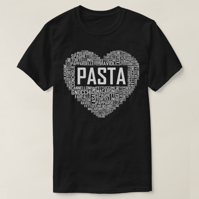 T-shirt Coeur de pâtes 2 (Design devant)