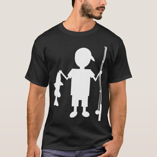 T-shirt Cœur de pêche et de chasse (Devant)