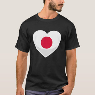 T-shirt Coeur de poche japonais