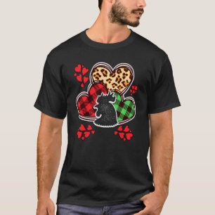 T-shirt Cœur de poulet Coq Poule Joyeuse Saint-Valentin Am