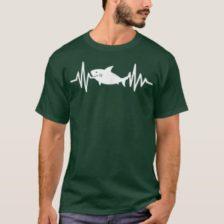 T-shirt Coeur de requin