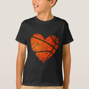 T-shirt Cœur de squelette en détresse