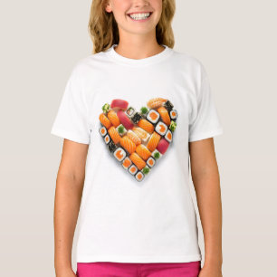 T-shirt Cœur de sushi
