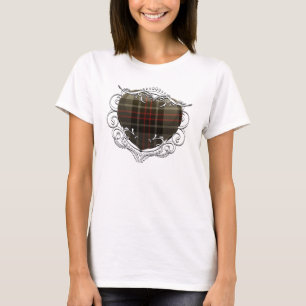 T-shirt Coeur de tartan de Flynn