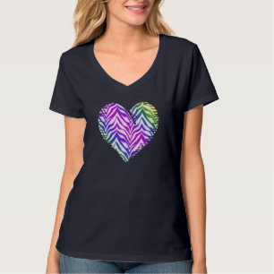 T-shirt Coeur de tigre 4 Vêtements pour adultes