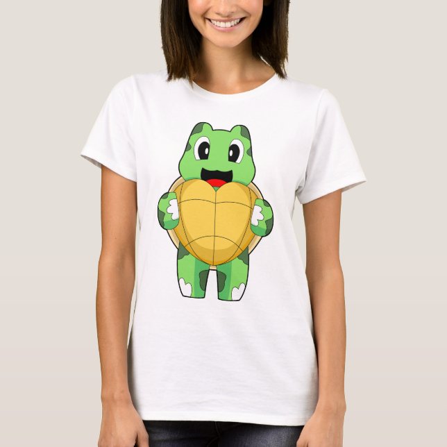 T-shirt Cœur de Tortue (Devant)