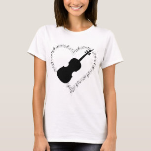T-Shirt Cœur de Violon