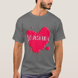 T-shirt Cœur d'éclaboussure