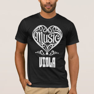 T-shirt Coeur défilé élégant pour les amateurs de Viola