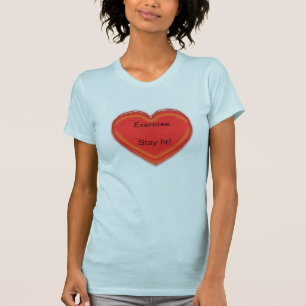 T-shirt - coeur d'exercice