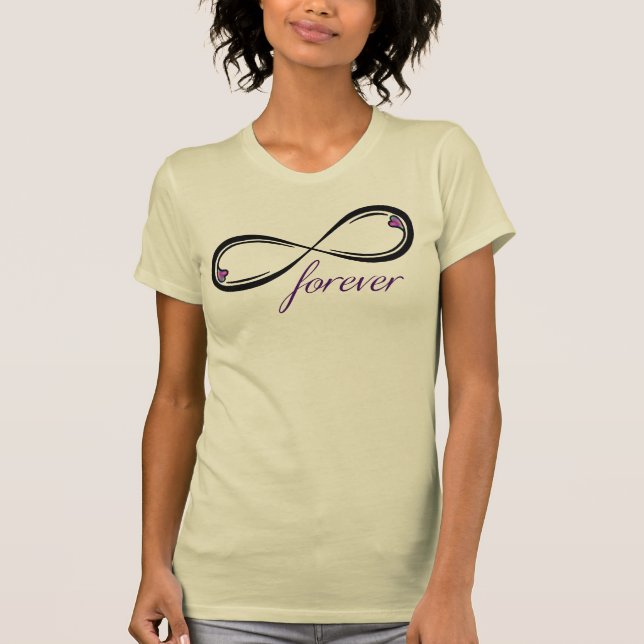 T-shirt Coeur d'infini pour toujours (Devant)
