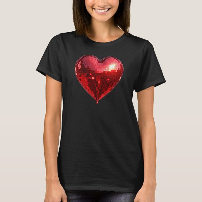 T-shirt Coeur Disco (Devant)
