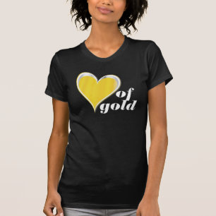 T-shirt Coeur d'or