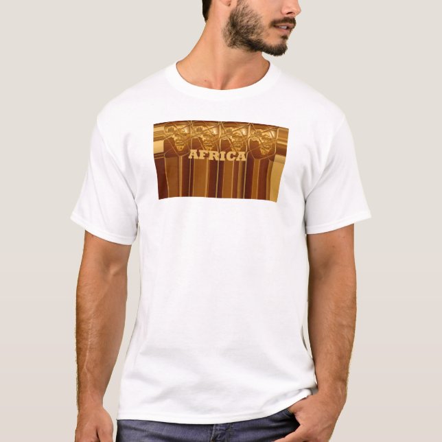 T-shirt Coeur d'or de l'Afrique (Devant)