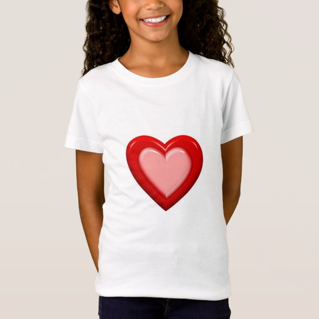 T-shirt Coeur doux (Devant)