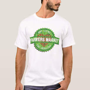 T-shirt Coeur du marché d'agriculteurs