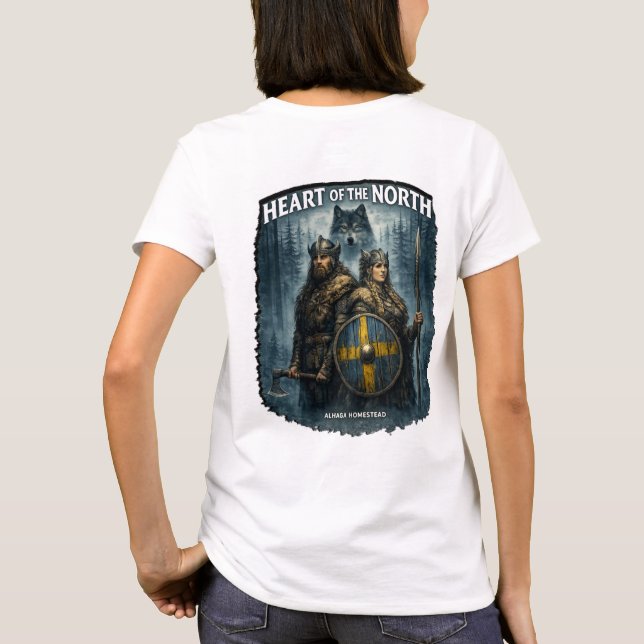 T-shirt Cœur du Nord (Dos)