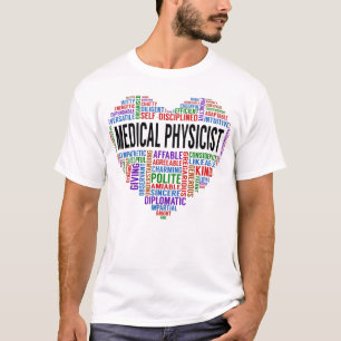 T-shirt Coeur du physicien Médicale