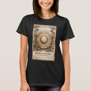 T-shirt Cœur du Soleil Disque Solaire Afrique Ancienne