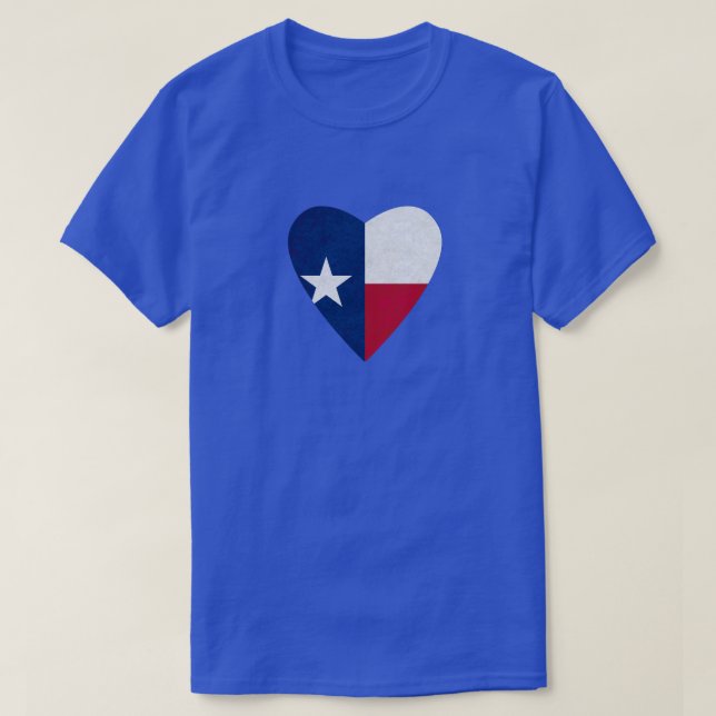 T-shirt Coeur du Texas (Design devant)