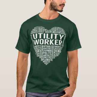 T-shirt Coeur du travailleur utilitaire