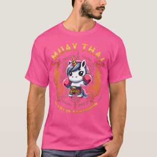 T-shirt Coeur D'Un Champion Kickboxing Et Muay Thai Cute