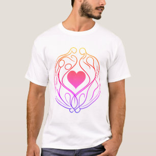 T-shirt Coeur enchanté : Unique Love Symbole Design