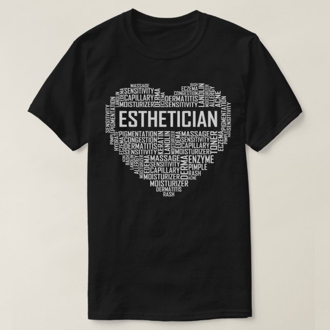 T-shirt Coeur Esthétique (Design devant)