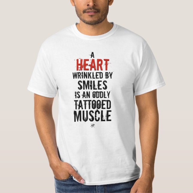 T-shirt Coeur et sourires v2 (Devant)