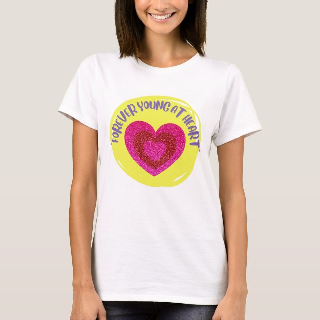 T-shirt coeur éternel (Devant)
