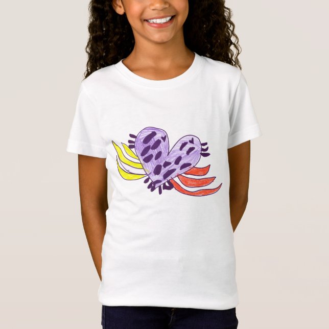 T-Shirt Coeur flottant (Devant)