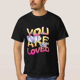 T-shirt Coeur flottant