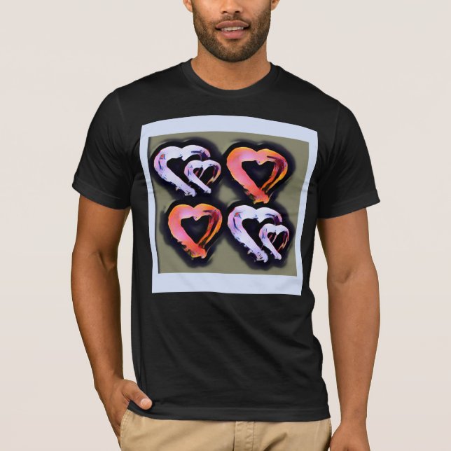 T-shirt Coeur fondu (Devant)