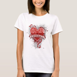 T-shirt Coeur Foosball