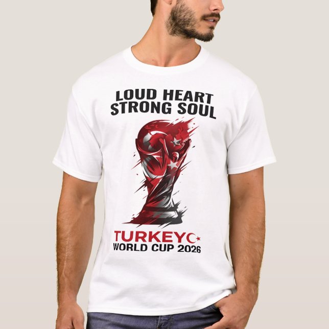 T-shirt Cœur Fort, Âme Forte (Devant)