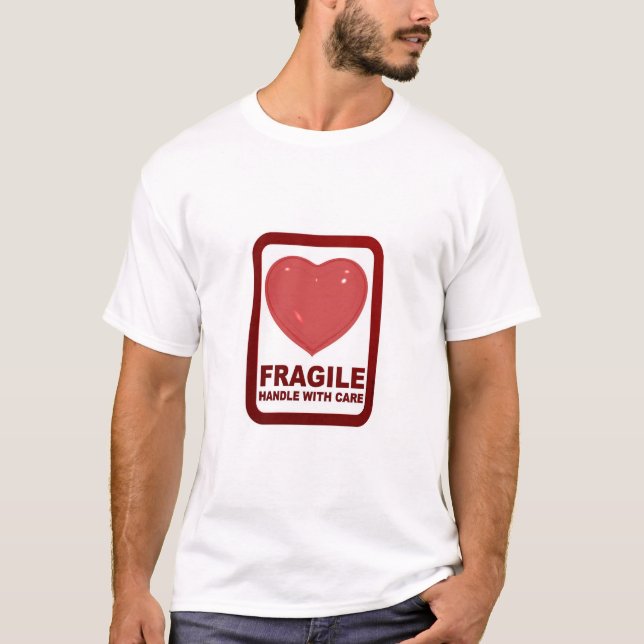 T-shirt Coeur fragile (Devant)