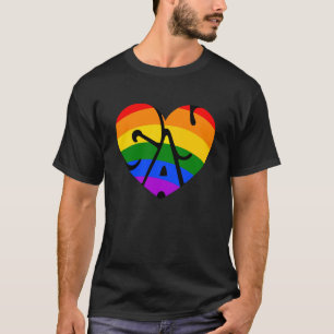 T-shirt Coeur gay