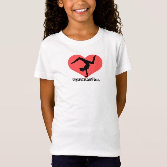 T-shirt Coeur Gymnastique (Devant)