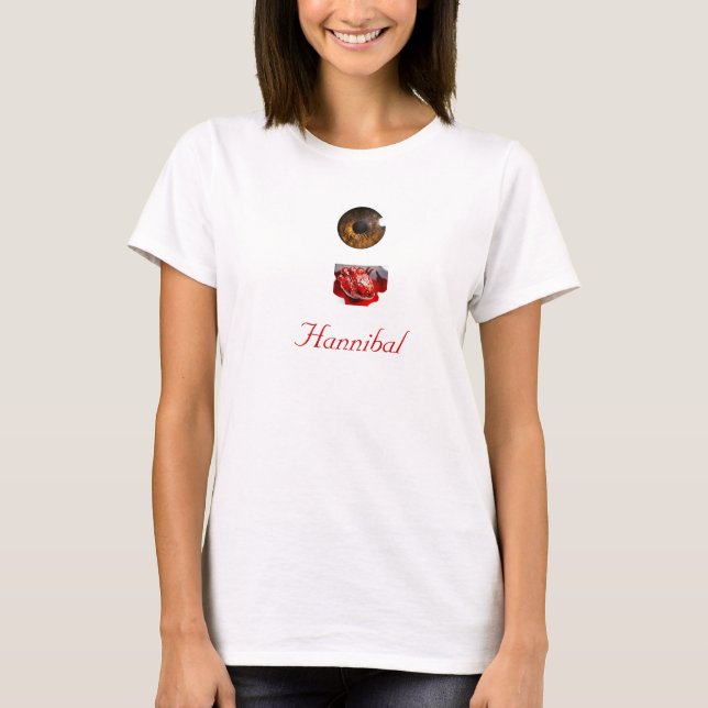 T-shirt Coeur Hannibal d'oeil (Devant)