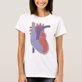 T-shirt Coeur humain