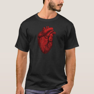 T-shirt Coeur humain anatomique
