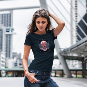 T-shirt Coeur humain avec un oeil