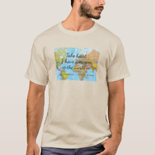 T-shirt Coeur, j'ai surmonté le monde.