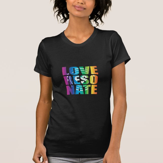 T-shirt coeur-logo-arc-en-ciel (Devant)
