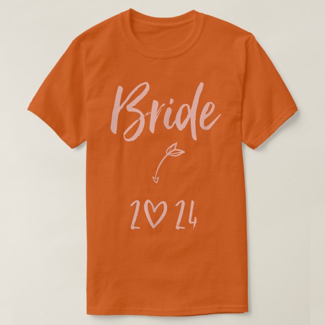 T-shirt Coeur Mariage 2024 (Design devant)